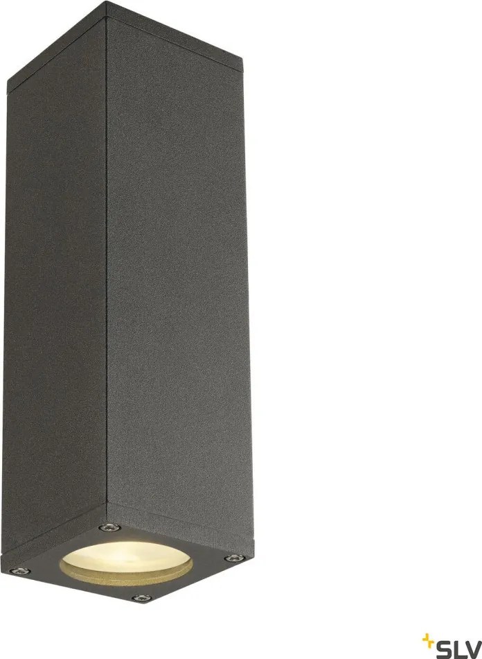 SLV 1000330 THEO Modern Kültéri Fali Lámpa Antracit GU10 IP20
