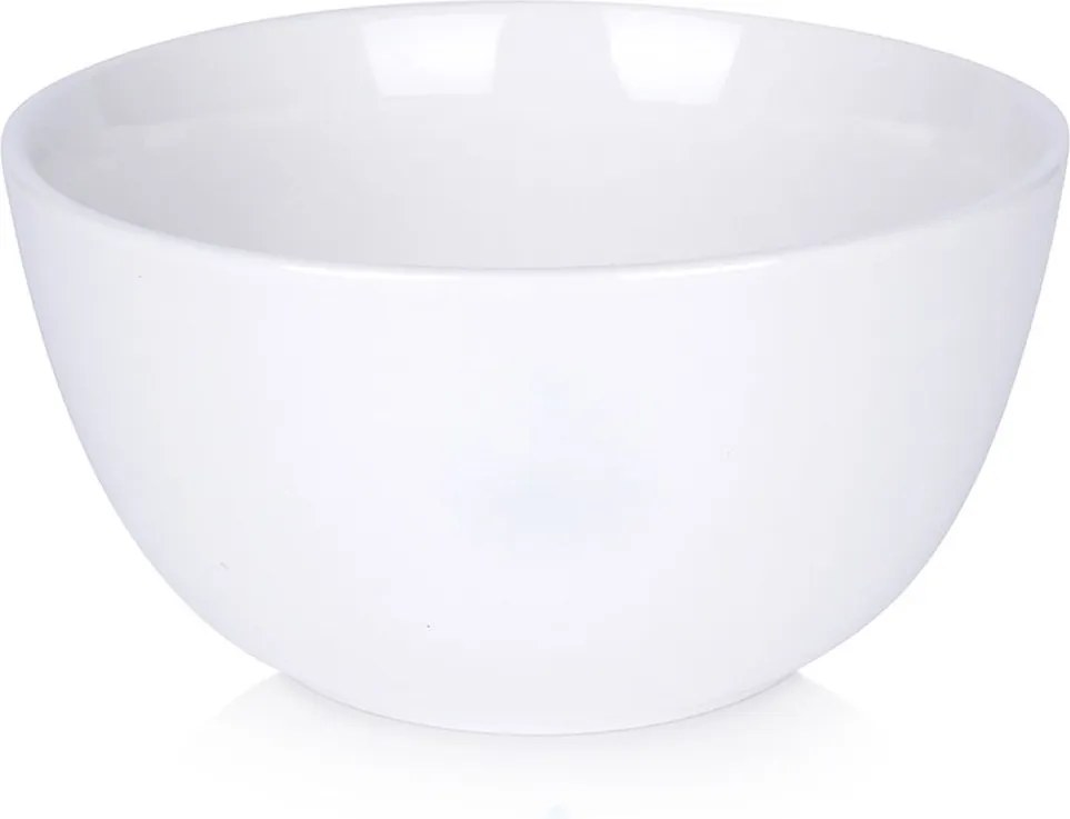 Porcelán Tál Fehér 16CM 950ML Levesekhez Krémekhez Snack Pelyhek