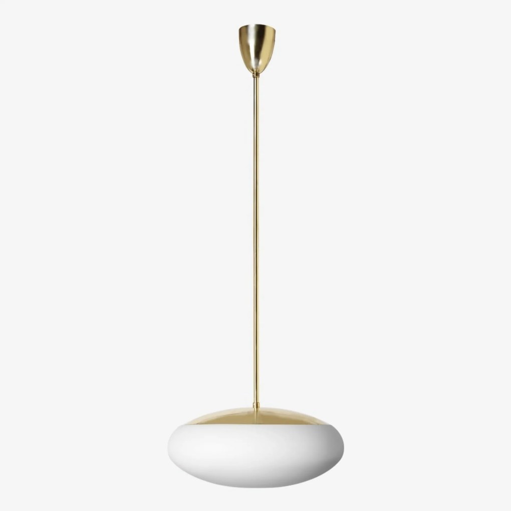 Lucis függeszték Daphne Zt 27.7W Led 3000K üveg sárgaréz opál ZT.L5.D450