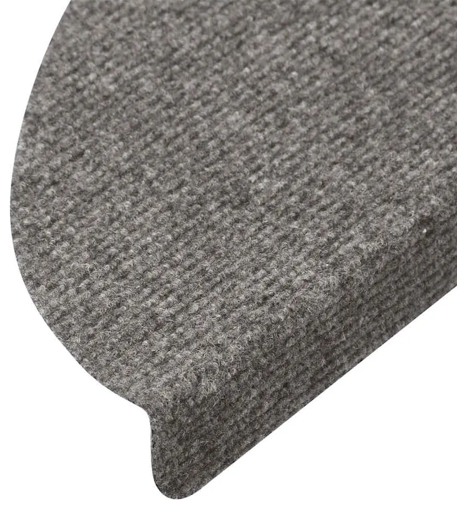 20 db fekete öntapadó lépcsőszőnyeg 56 x 17 x 3 cm