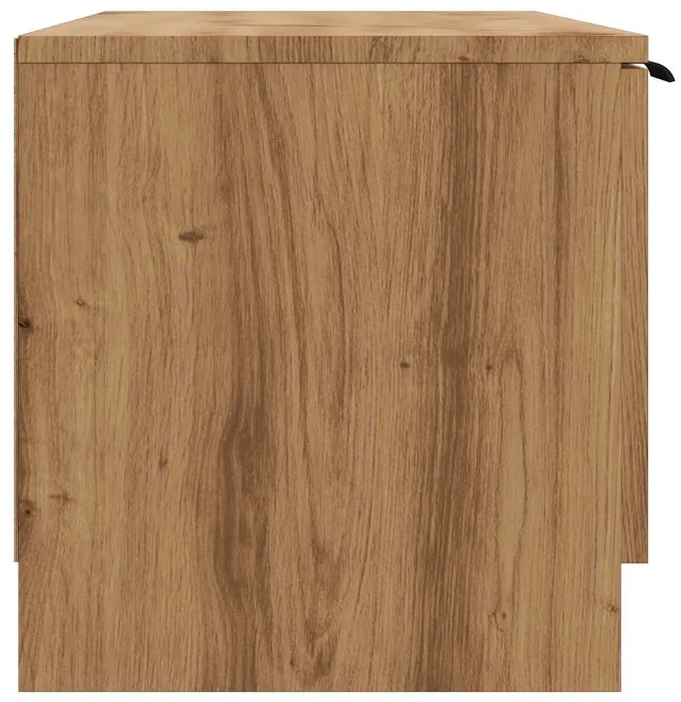 TV szekrény Artisan tölgy 102x35x36,5 cm Műanyag fa