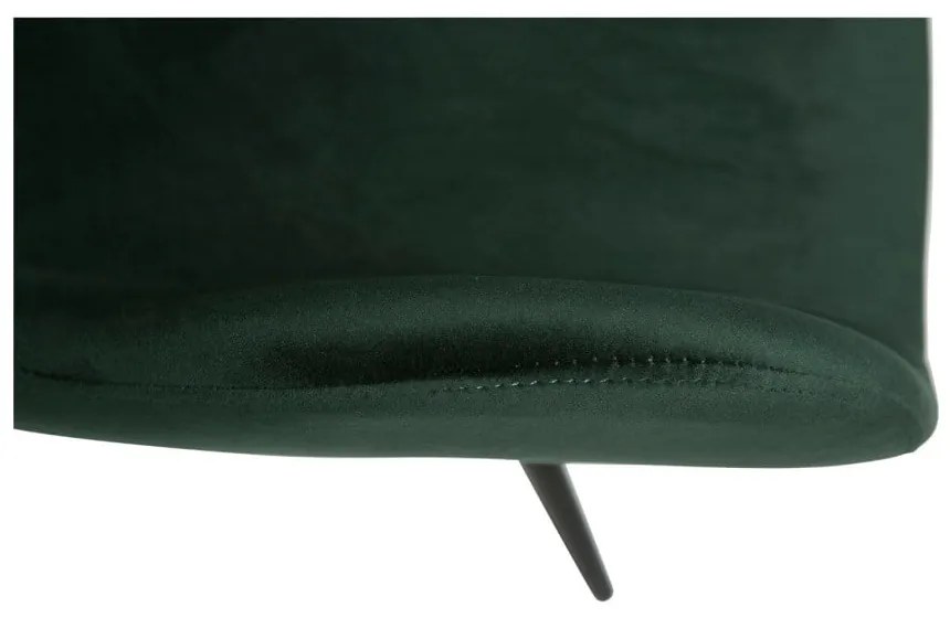 Zöld kárpitozott karfás étkezőfotel Gaia – DAN-FORM Denmark