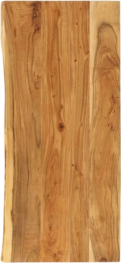 vidaXL tömör akácfa fürdőszoba piperepolc 140x52x3,8 cm