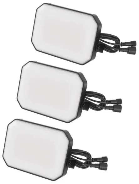 KÉSZLET 3x LED RGBIC Dimmelhető kültéri reflektor LED/14W/230V 3000-6500K IP65 Wi-Fi Tuya