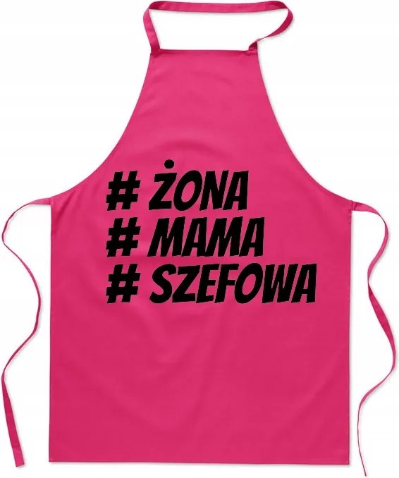 Konyhai kötény Feleség Anya Főnök Ajándék Nőknek Divatos Nyomtatás