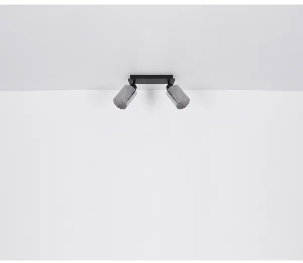 Globo 15465-2 - Spotlámpa HADERA 2xE27/15W/230V