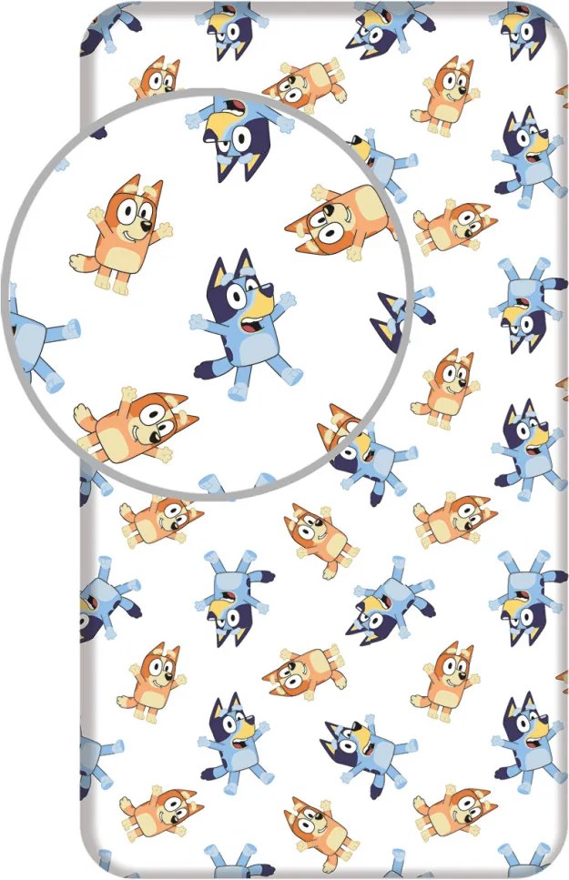 Bing Bingo gumis lepedő 90x200 cm