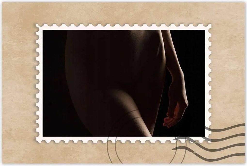 Poszterek 60x40 Természetes szépség Érzéki éjszakai tekintet