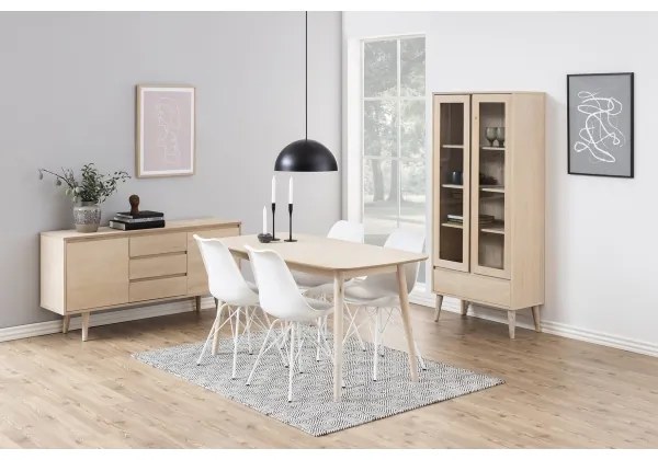 BERG étkezőasztal, tölgyfa