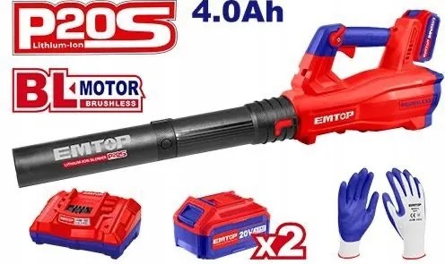 Emtop Akkumulátoros lombfúvó 3 kg ELAB204282