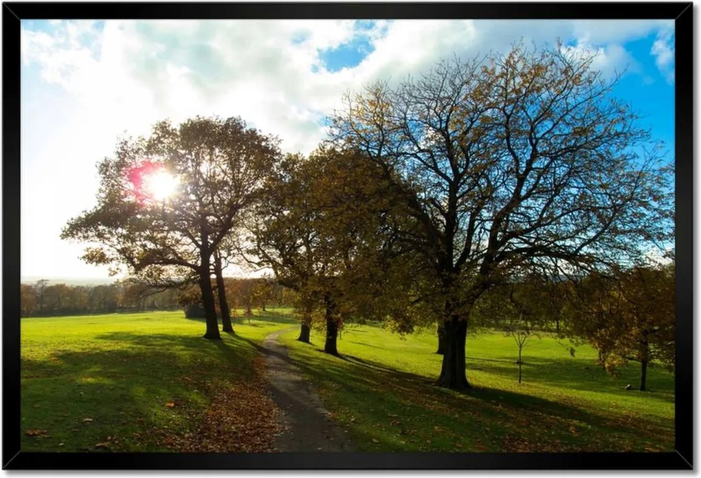 Poszterek keretben 60x40 Őszi tájkép