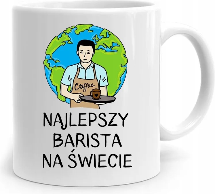 Barista Kávézó Ajándék Bögre fényképes nyomtatással