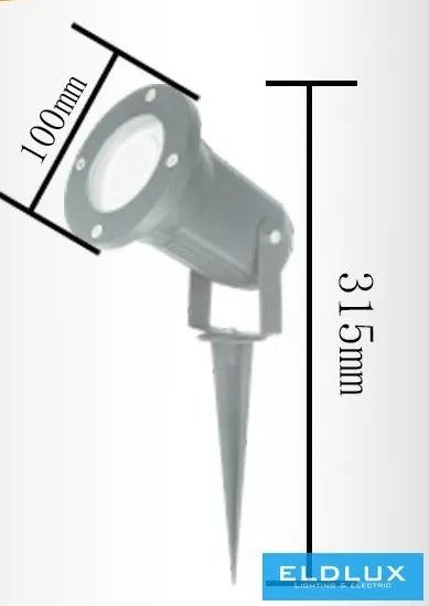 ELDLUX ES12-G Kültéri Növényvilágító Lámpa IP44