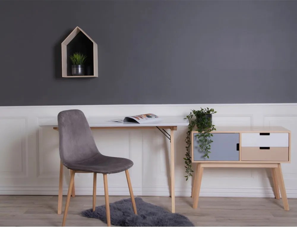 Lambskin báránybőr szőnyeg - 50x85 cm, Szürke