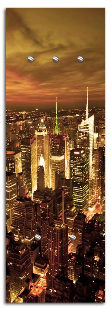 Gario Fali fogas New York City éjszaka Méret: 25 x 70 cm