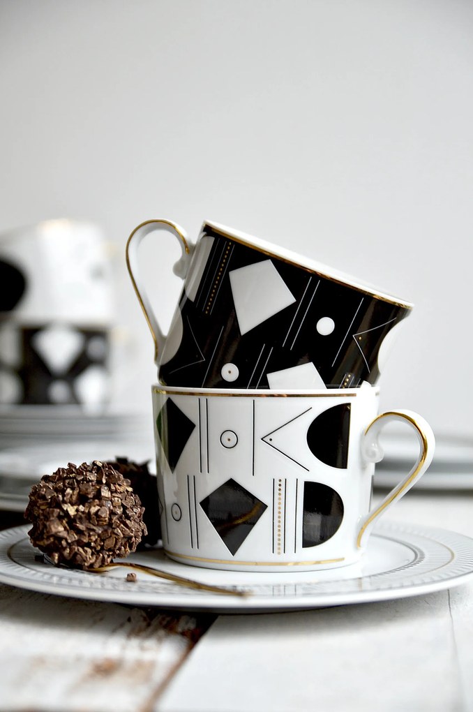 Kávéskészlet 6db/12db-os Jenny Art Deco GX48 Ćmielów