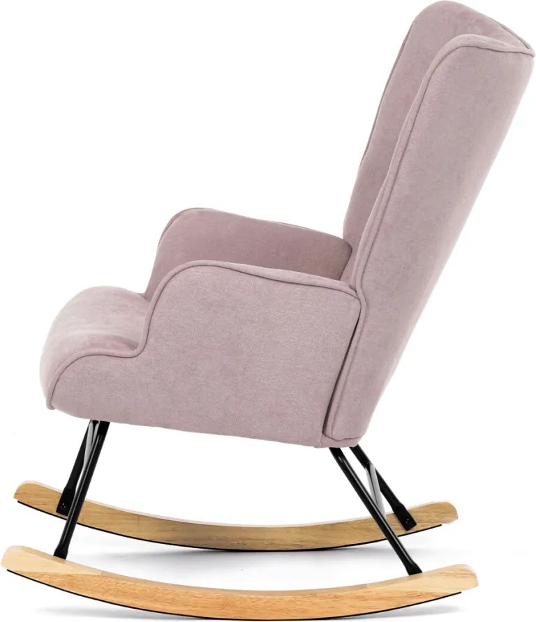 Hinta fotel rózsaszín szövet kárpittal AK-371 PINK2