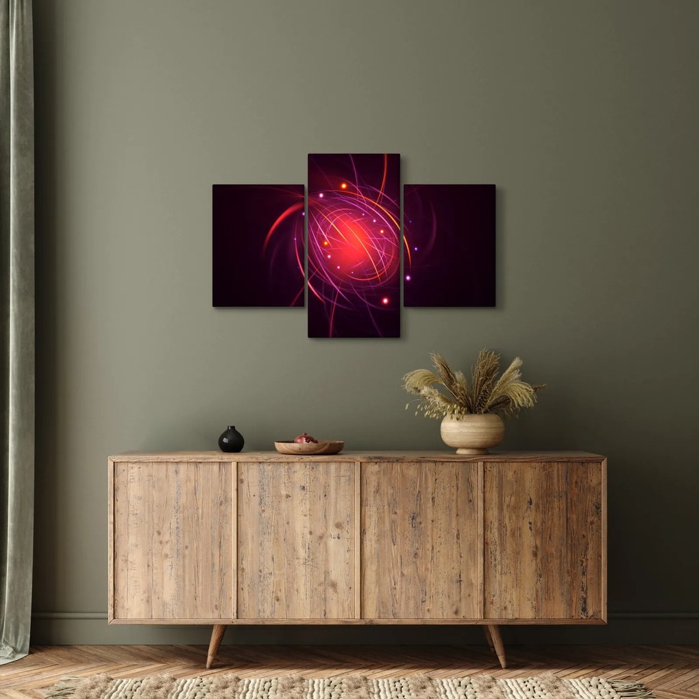 Modern kép absztrakció (90x60 cm)