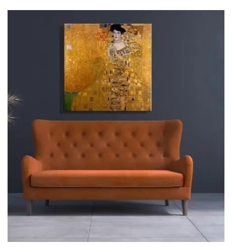 Gustav Klimt Adele Bloch-Bauer I kép másolat, 90 x 90 cm