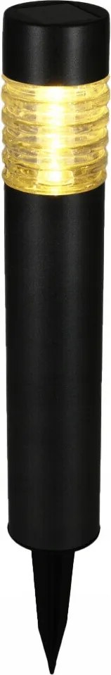 Napelemes Lámpa Beszúrható Rozsdamentes Acél Üveg 42 CM Meleg Fény