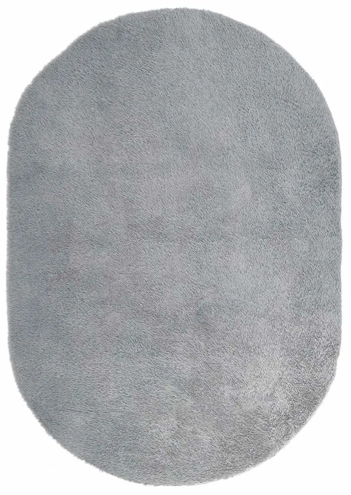 ezüstszürke hosszú szálú NAVARRA bozontos szőnyeg 300x200 cm