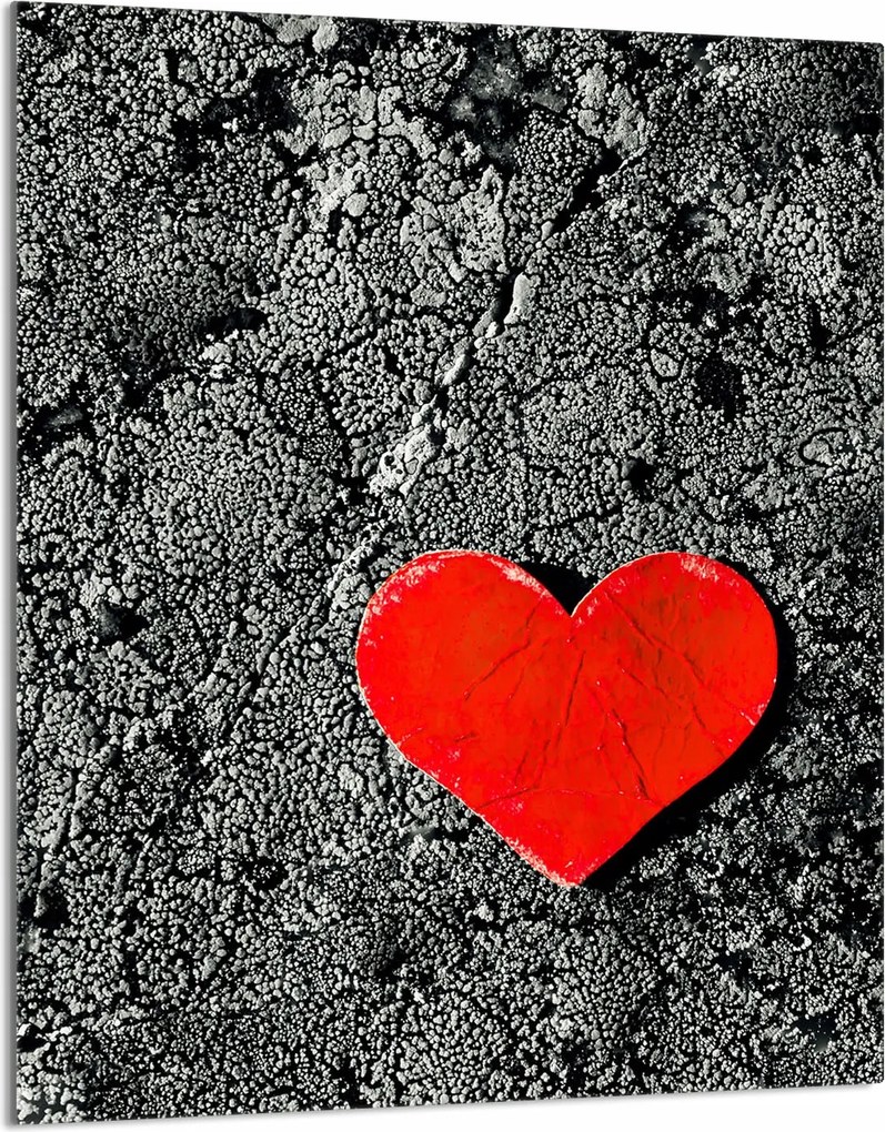 Üveg Vágódeszka 40x52 Szív Edzett Üveg