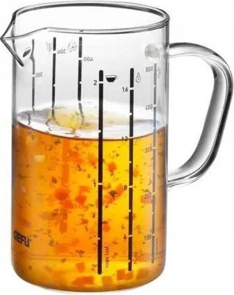 Mérőpohár Meti 500 ml üveg boroszilikát