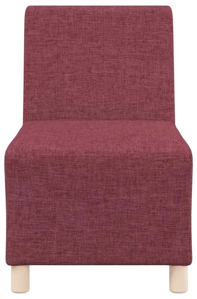 bordó szövet kanapéfotel 55 cm