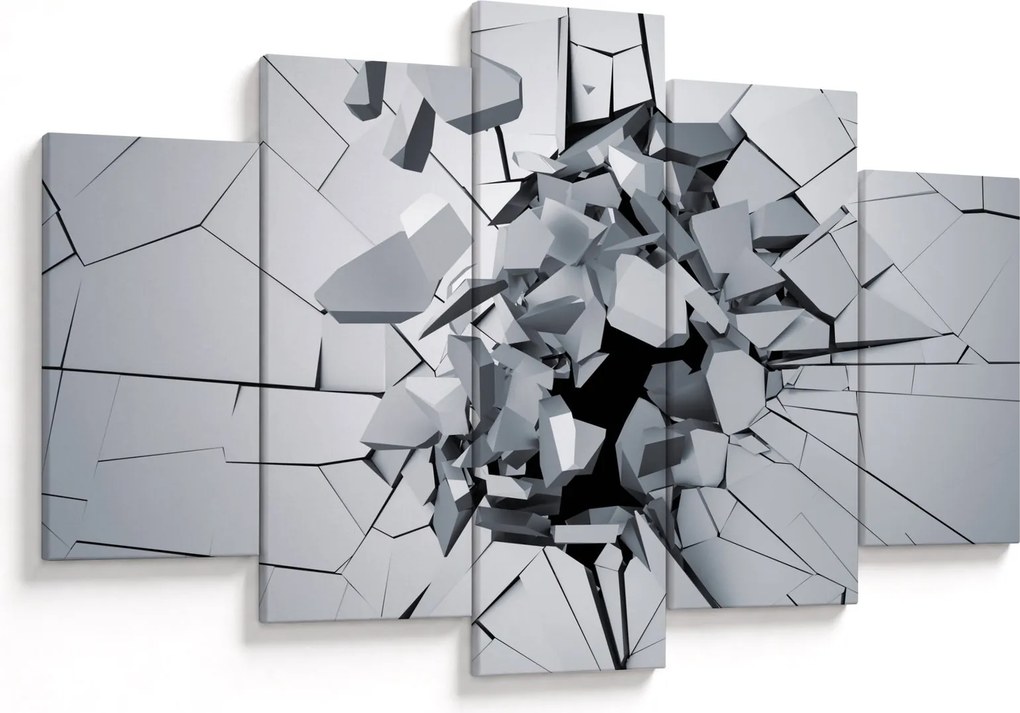 3D absztrakciós kép (150x105 cm)