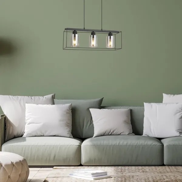 Rabalux 72033 - CHADWICK 3xE27/25W/230V függeszték kábellel