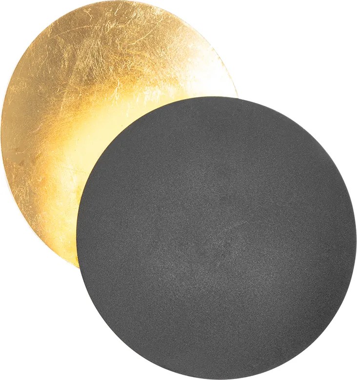 Okos fali lámpa fekete arannyal, Wifi G9 - Sunrise