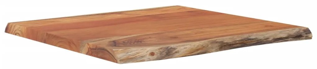 tömör akácfa téglalap alakú asztallap 40x40x2,5 cm