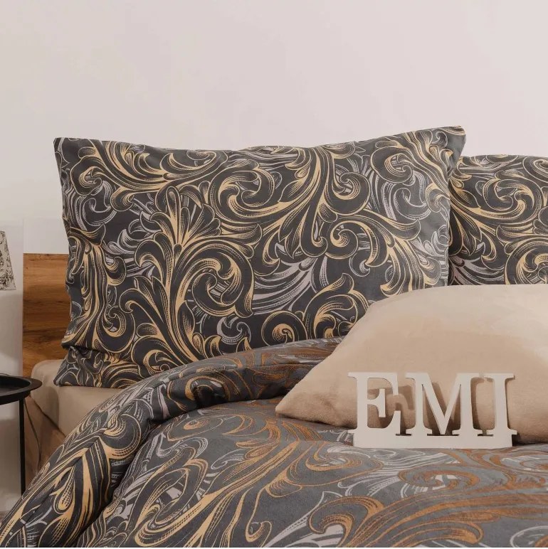 EMI Bill pamut ágyneműhuzat, A standard egyszemélyes ágy szett tartalma: 1x 140x200 + 1x 70x90