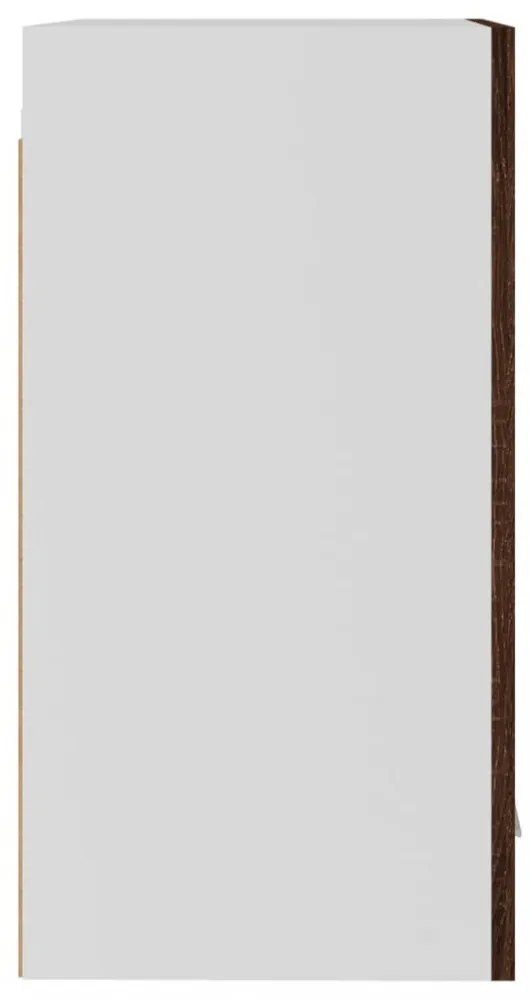 “Lyon” barna tölgyszínű szerelt fa függőszekrény