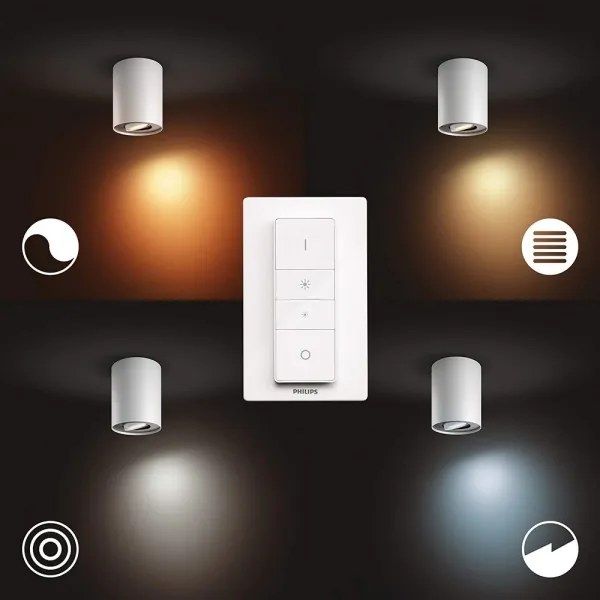Philips - LED Dimmelhető spotlámpa Hue PILLAR 1xGU10/4,2W/230V fehér