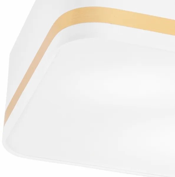 Mennyezeti lámpa SIRJA SQUARE 2xE27/60W/230V 35x35 cm fehér