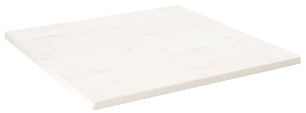 fehér tömör fenyőfa ovális asztallap 70x70x2,5 cm