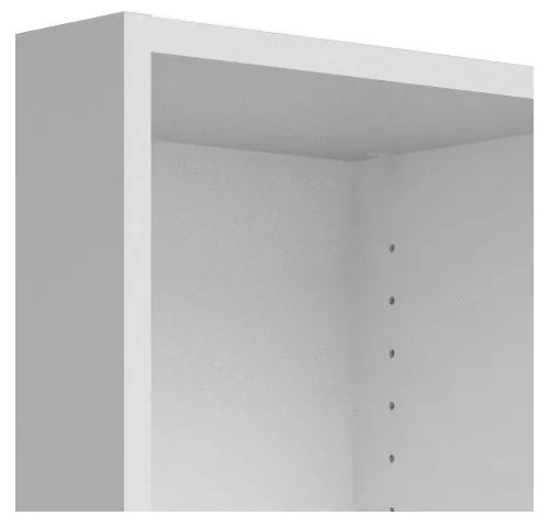 Basic fehér könyvespolc, 41 x 107 cm - Tvilum