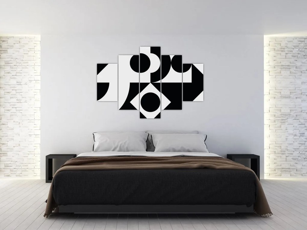 Kép - Geometriai absztrakció N⁰1 (150x105 cm)