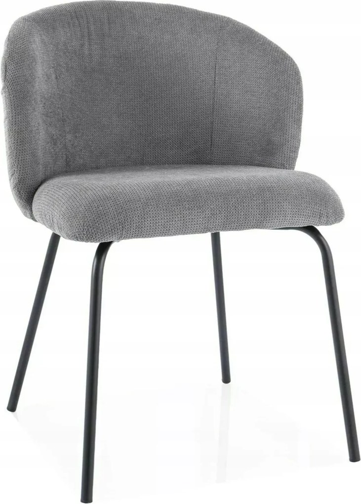 Szürke kárpitozott szék fésülködőasztalhoz, nappaliba, konyhába modern Kevin