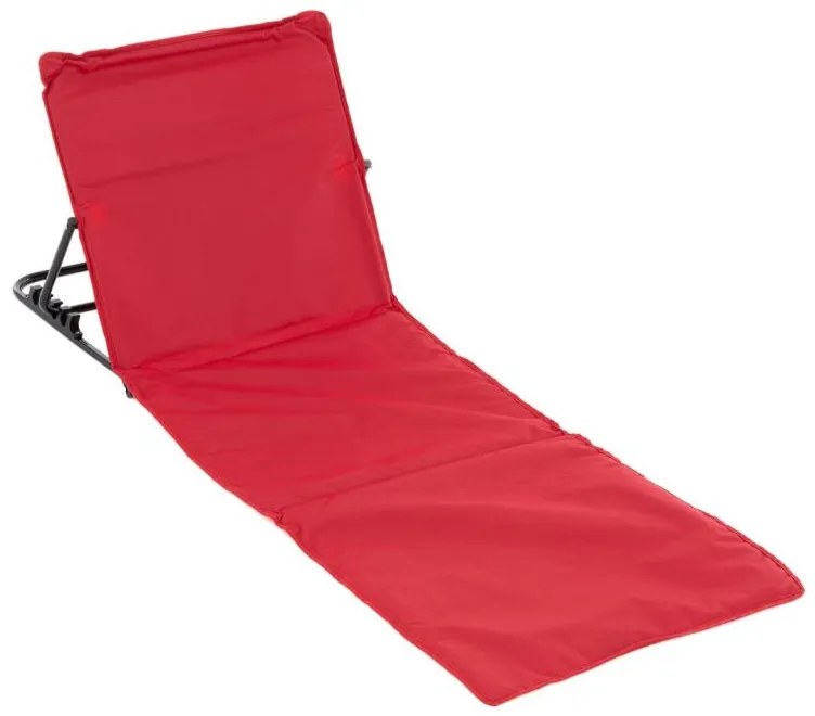 Állítható nyugágy GARTHEN - piros