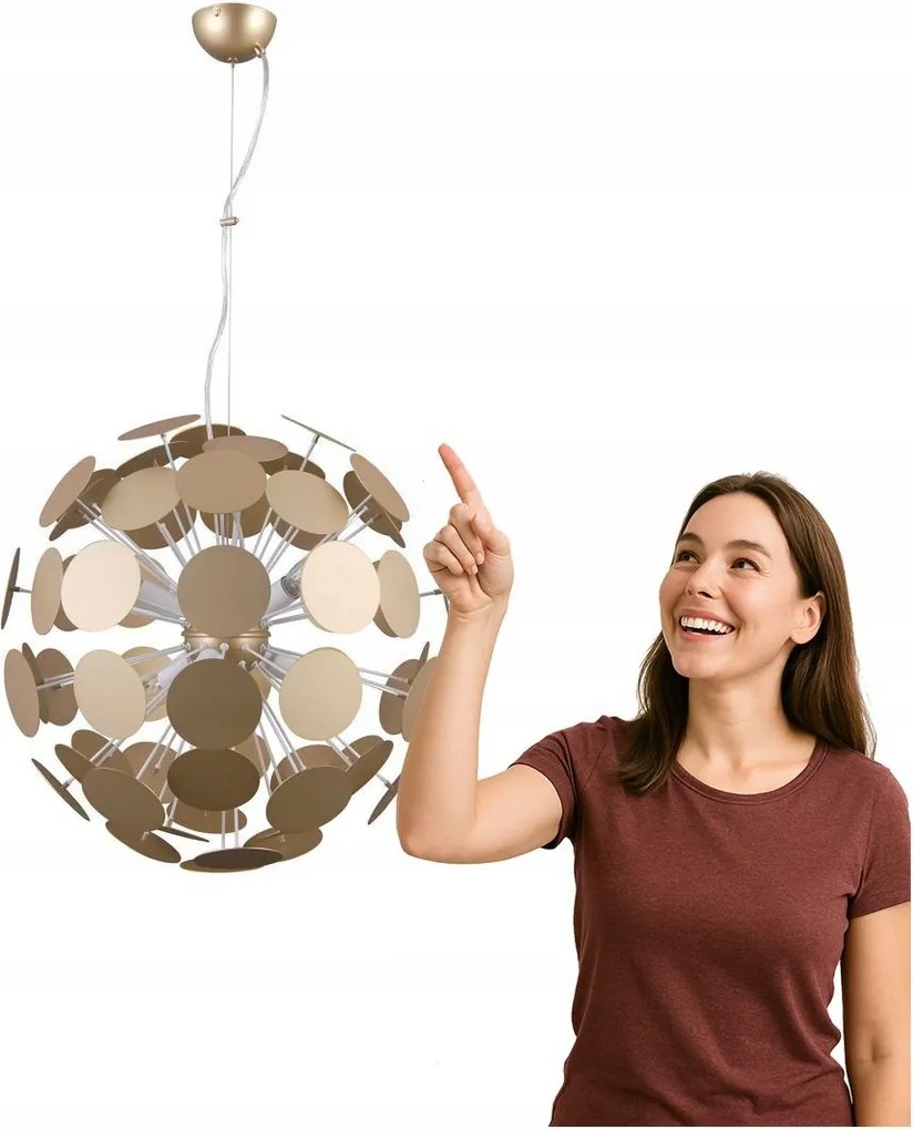 Mailone függőlámpa AD20180/6D Gd Italux