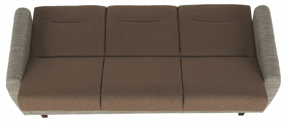 Zondo Háromszemélyes kanapé Miriel barna. 772467
