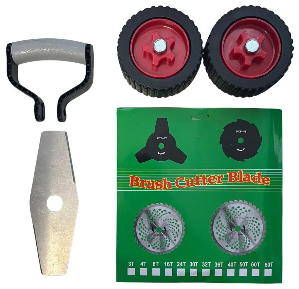 HAYAMI HA-1030 akkus szegélynyíró kerekekkel