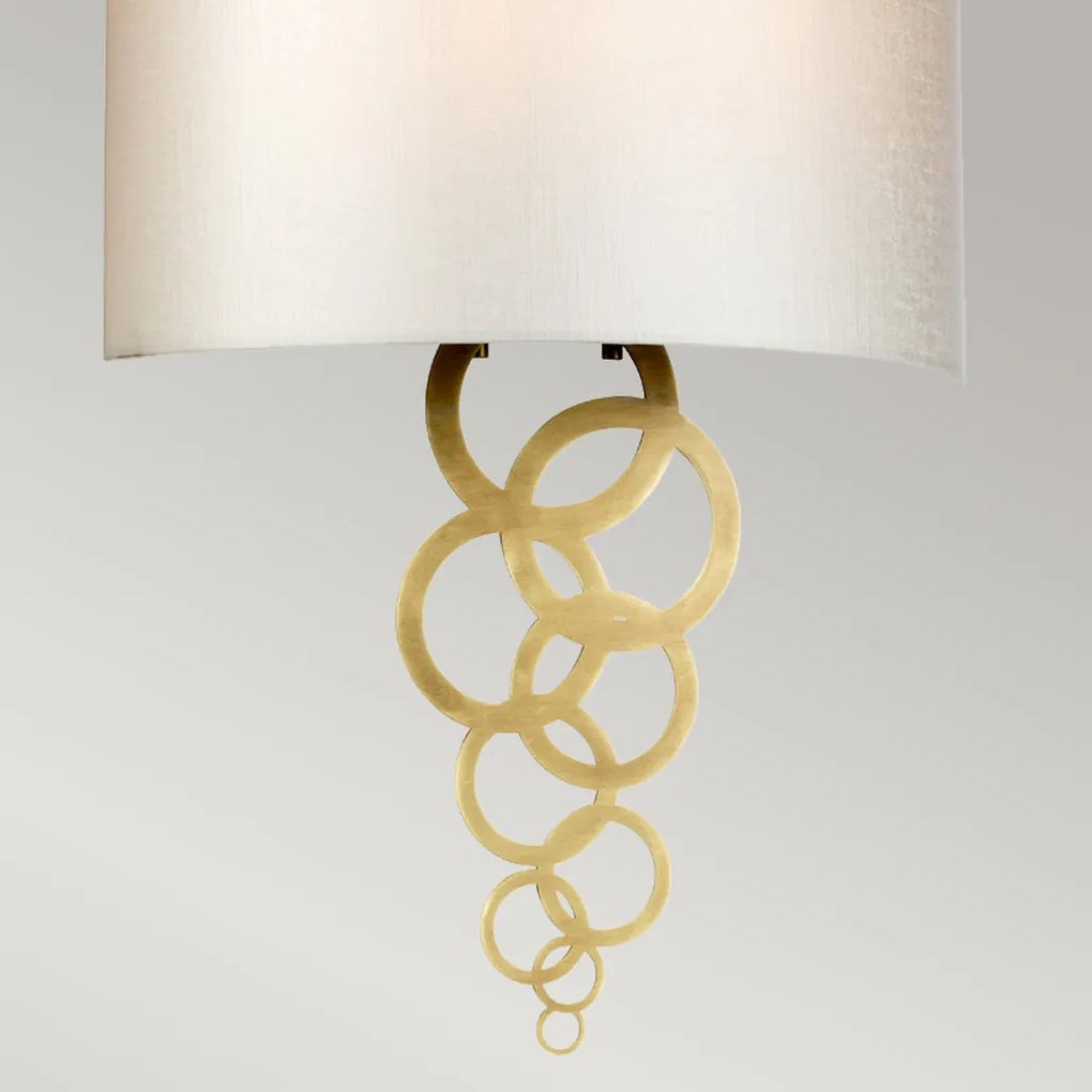 Elstead Lighting Curtis CURTIS-LARGE-AB Fali lámpa 2x60W/E27