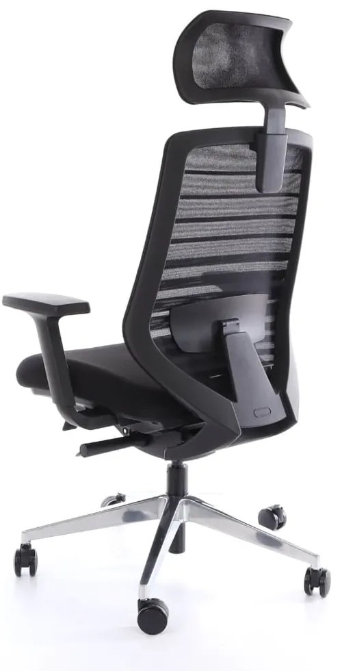 Sparta II irodai szék, fekete