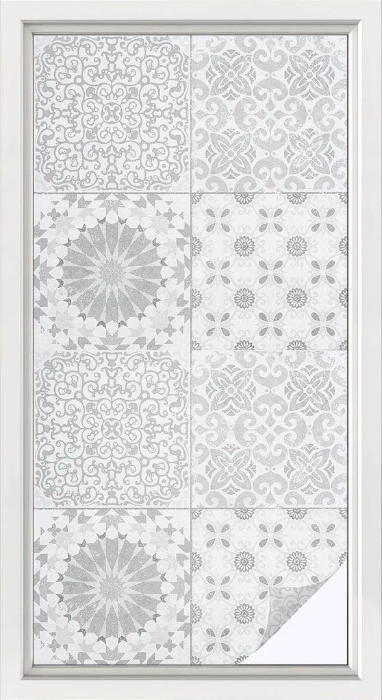 Öntapadós Ablakfólia Adatvédelem Klasszikus elegancia 50x100