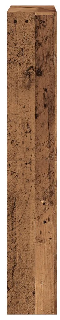Cipőtartó Régi Fa 80x21x125,5 cm Mérnöki Fa