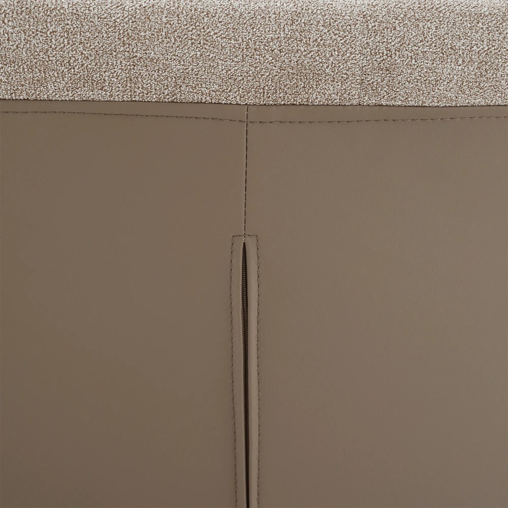 Étkezőszék, bézs/króm, SALOMA NEW