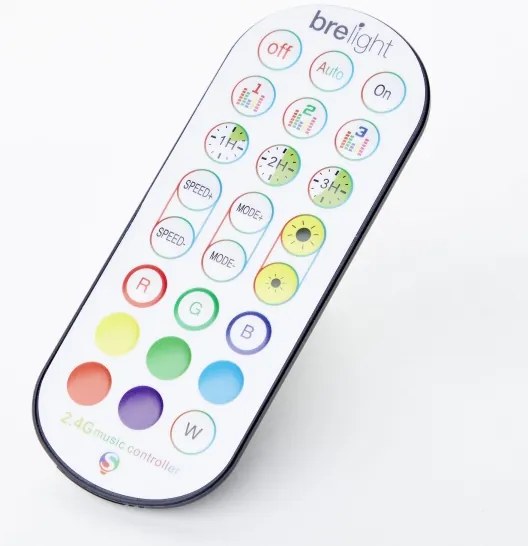 Brilliant - LED RGBW Dimmelhető állólámpa NEELE LED/6,5W/230V fekete + távirányító